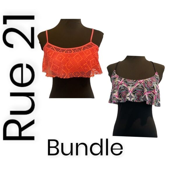 2 Piece Tank Bikini Tops - Picture 1 of 5